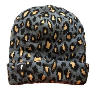 Destroyer Beanie - Grey Leopard